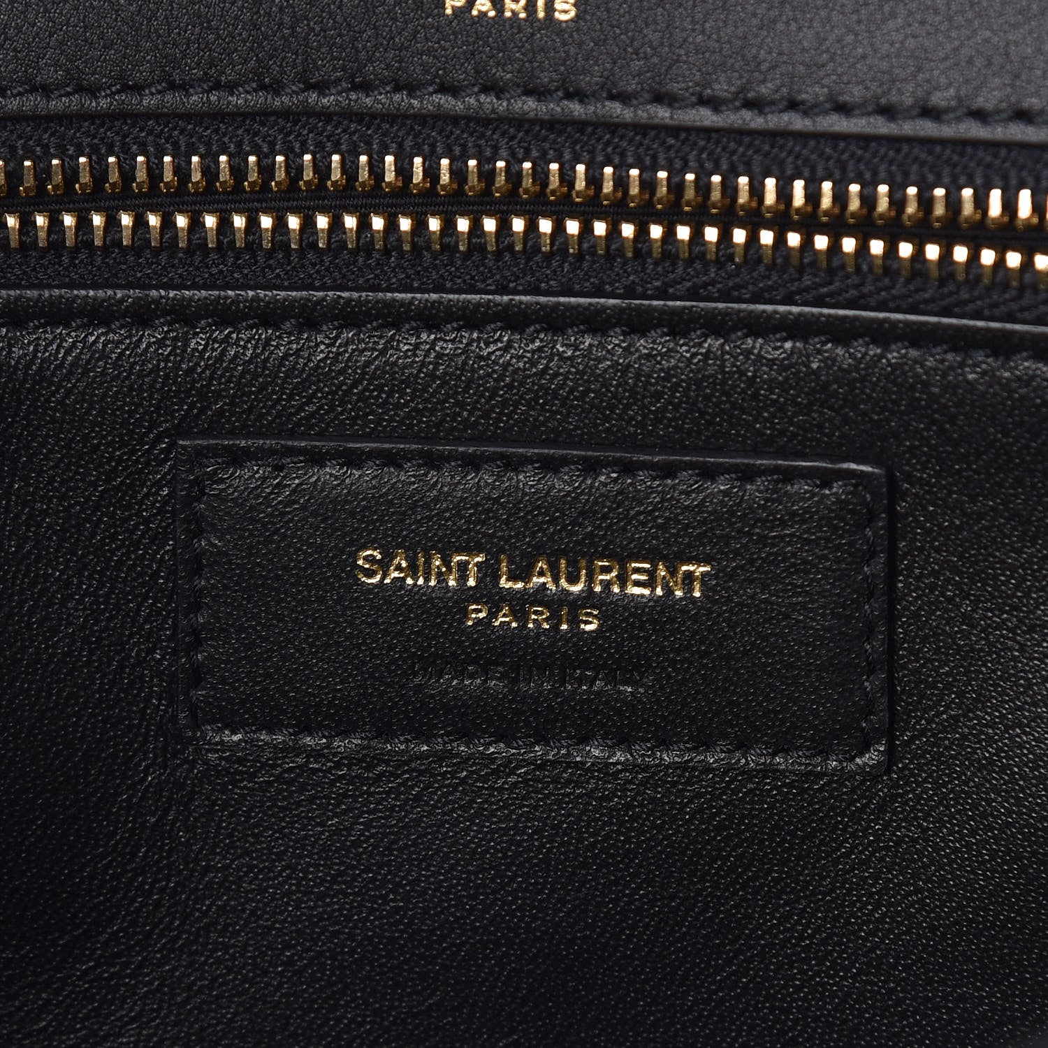 Saint Laurent Suede Calfskin Monogram Le Sept Chain Bag Black 6 of 9