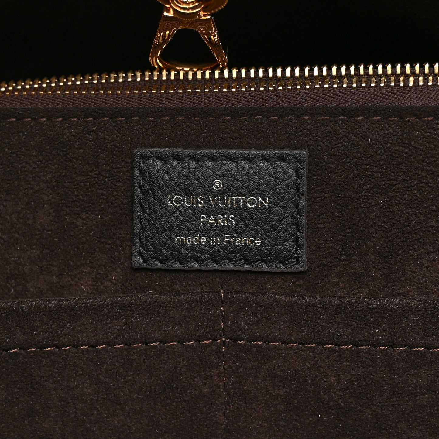 Calfskin Monogram Kimono Tote Black