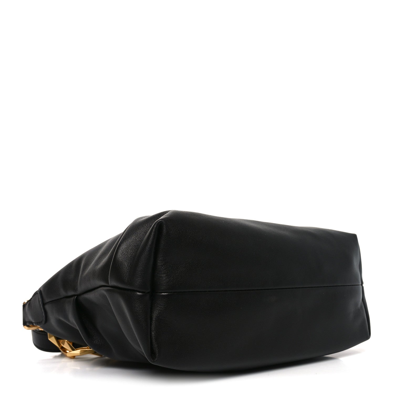 Jimmy Choo Soft Calfskin Small Diamond Hobo Black 4 of 9