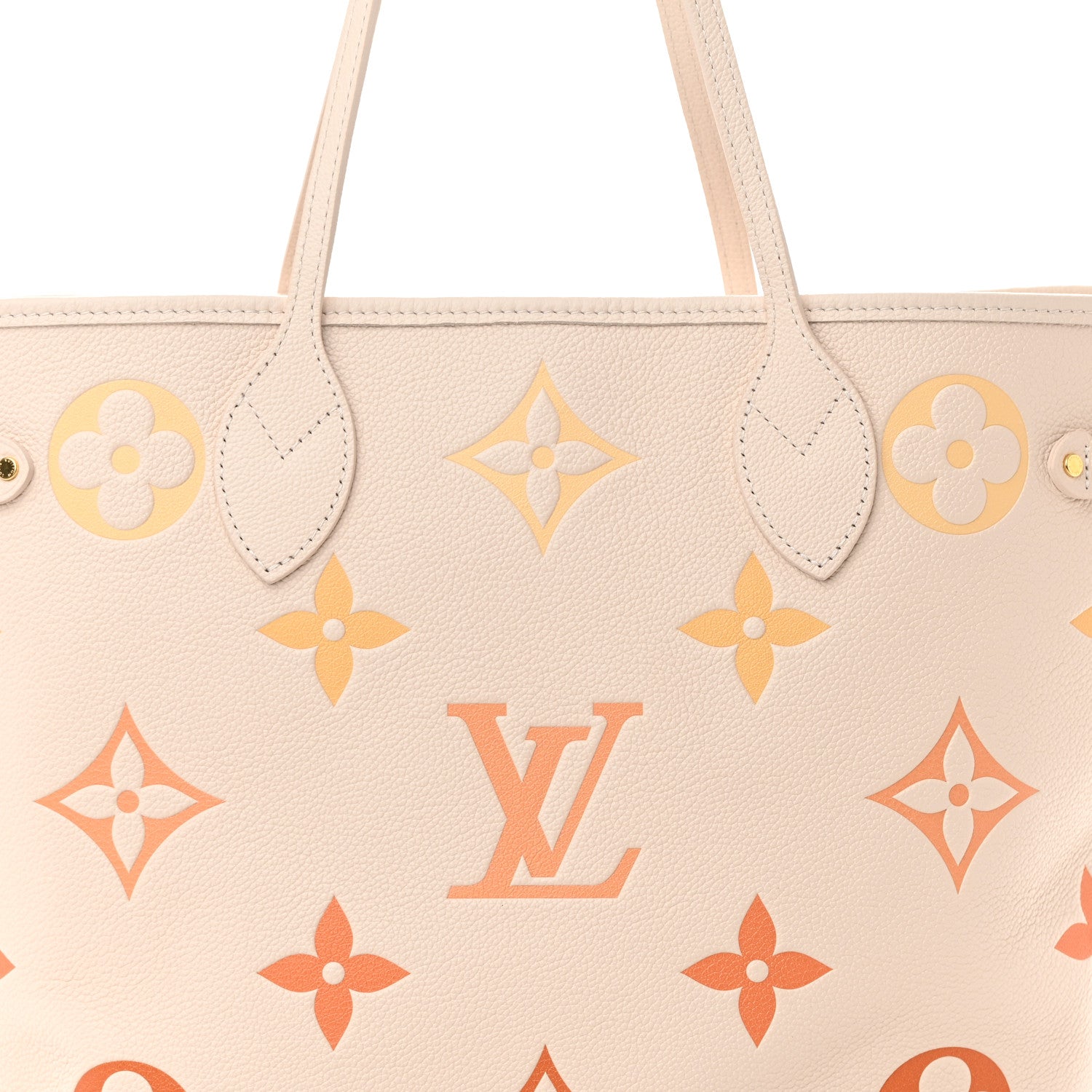 Louis Vuitton Empreinte Monogram Giant Neverfull MM Degrade Neutral 8 of 12