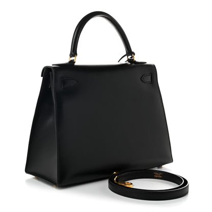 Hermes Box Kelly Sellier 28 Black 3 of 10