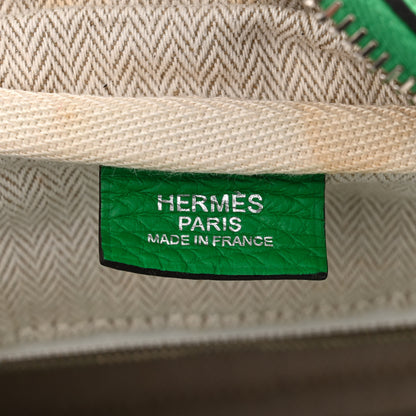 Hermes Taurillon Clemence Victoria II 35 Bambou 6 of 11