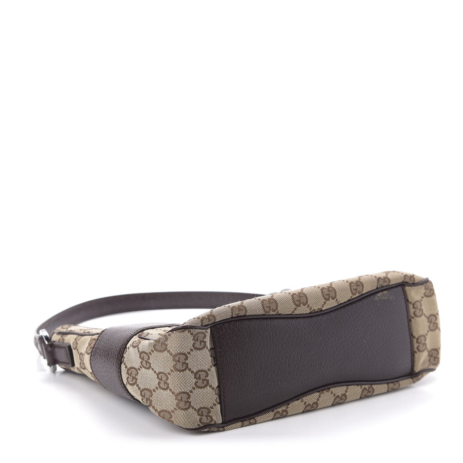 Gucci Monogram Shoulder Bag Dark Brown 4 of 14