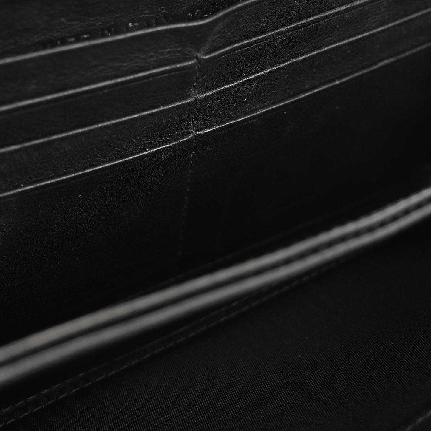 Patent Cannage Lady Dior Continental Zip Wallet Black