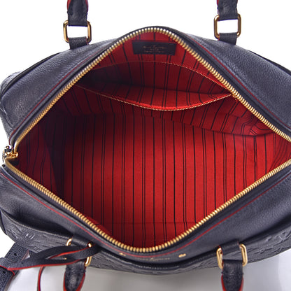 Louis Vuitton Empreinte Speedy Bandouliere 30 NM Marine Rouge 7 of 14