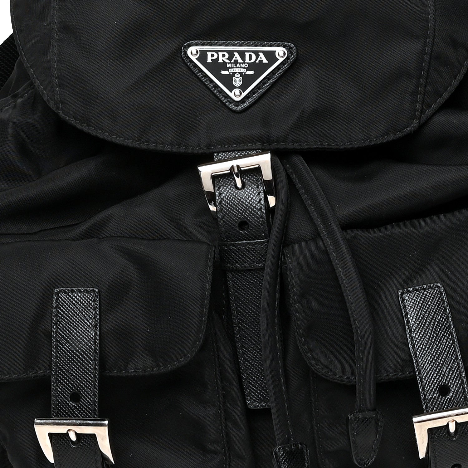 Prada Tessuto Nylon Vela Small Backpack Black 7 of 13