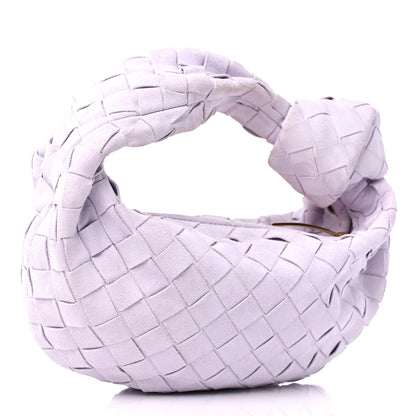 Bottega Veneta Suede Intrecciato Mini Jodie Mirth Washed 2 of 11