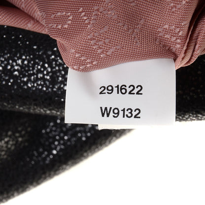 Stella McCartney Faux Leather Shaggy Deer Falabella Crossbody Bag Black 8 of 9