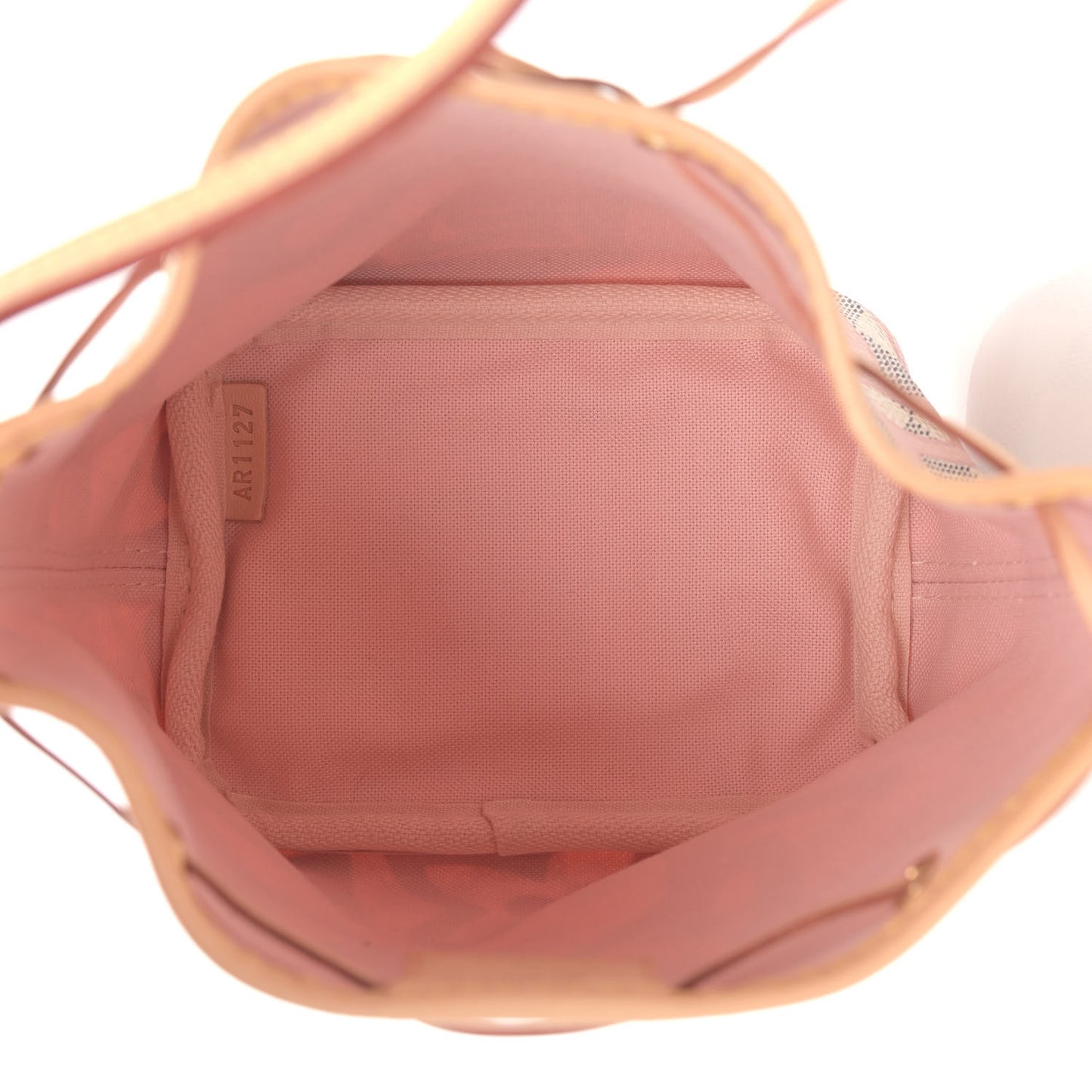 Damier Azur Tahitienne Nano Noe Rose Ballerine