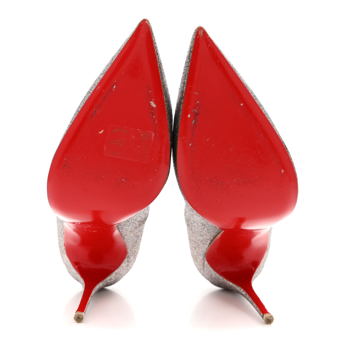Glitter Pigalle Follies Dragonfly 85 Pumps 39.5 Silver