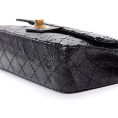 Chanel Aged Calfskin 50th Anniversary 2.55 Reissue 225 Flap Black 7 of 9