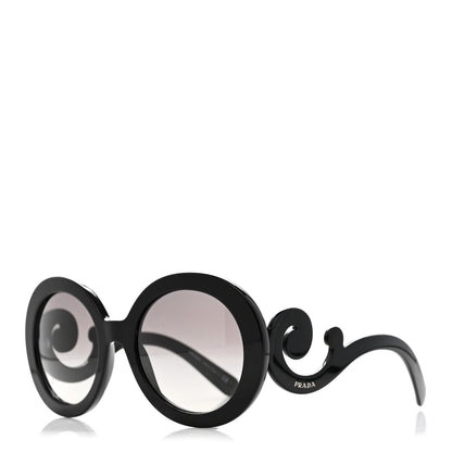 Prada Baroque Sunglasses SPR 27N Black 1 of 7