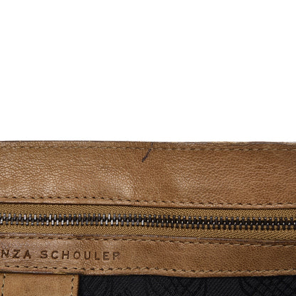 Proenza Schouler Lambskin Large PS1 Satchel Saddle 9 of 21
