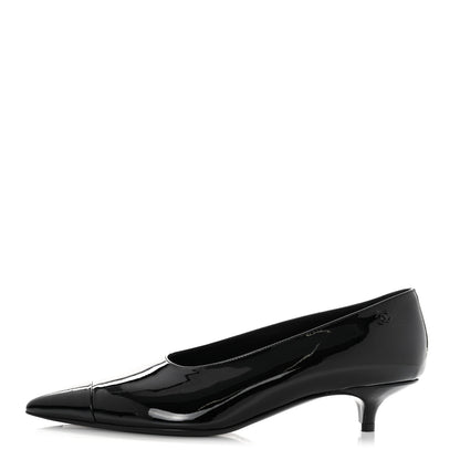 Chanel Patent Pumps 39.5 Black 1 of 9