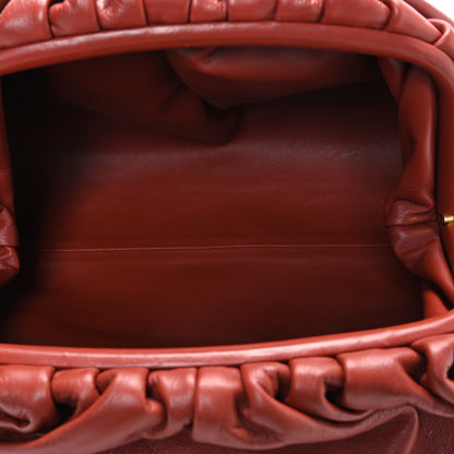 Bottega Veneta Smooth Butter Calf The Pouch Oversized Clutch Rust 5 of 11