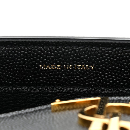 Saint Laurent Grain De Poudre Mini Uptown Crossbody Bag Black 7 of 11