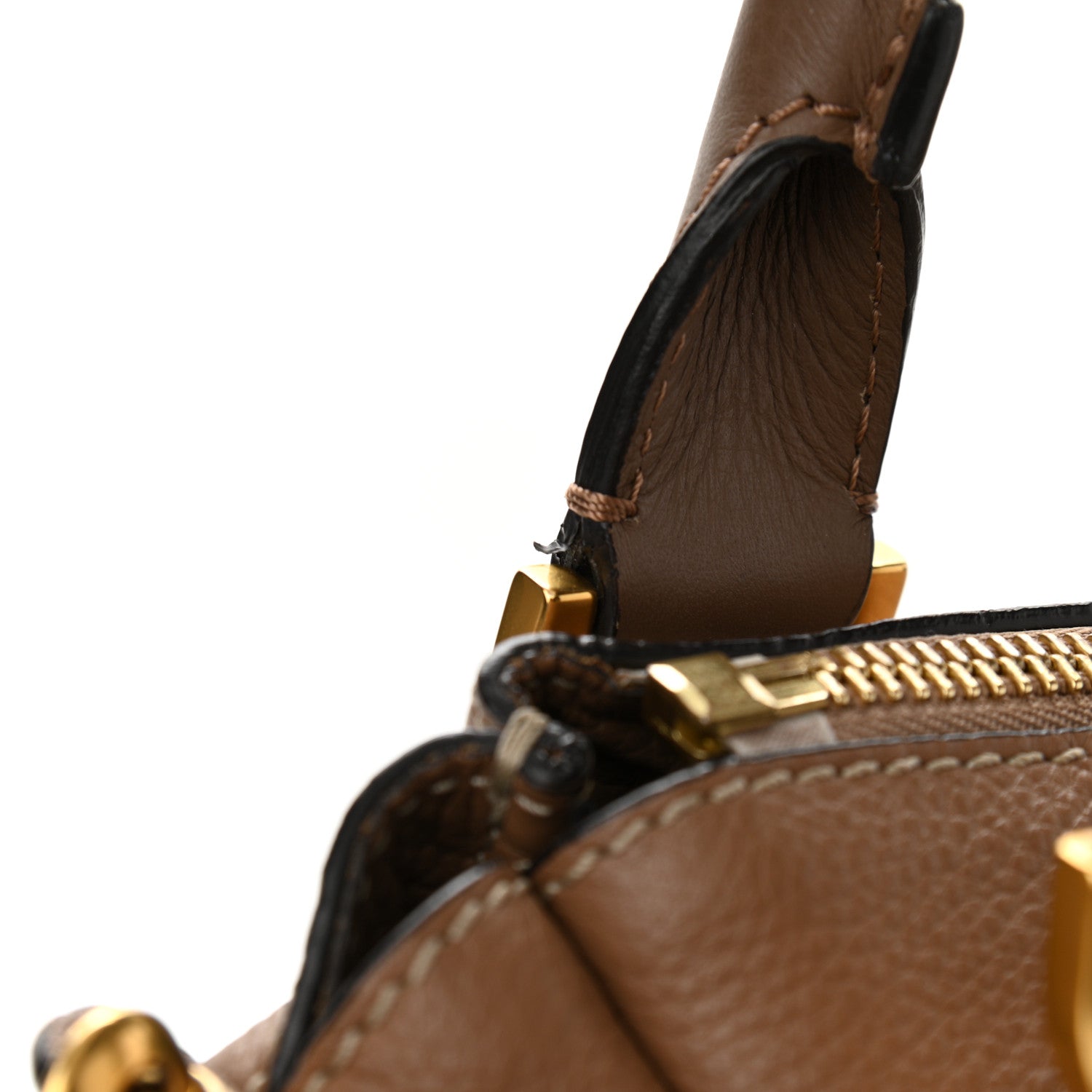 Chloe Calfskin Medium Marcie Satchel Nut 12 of 12
