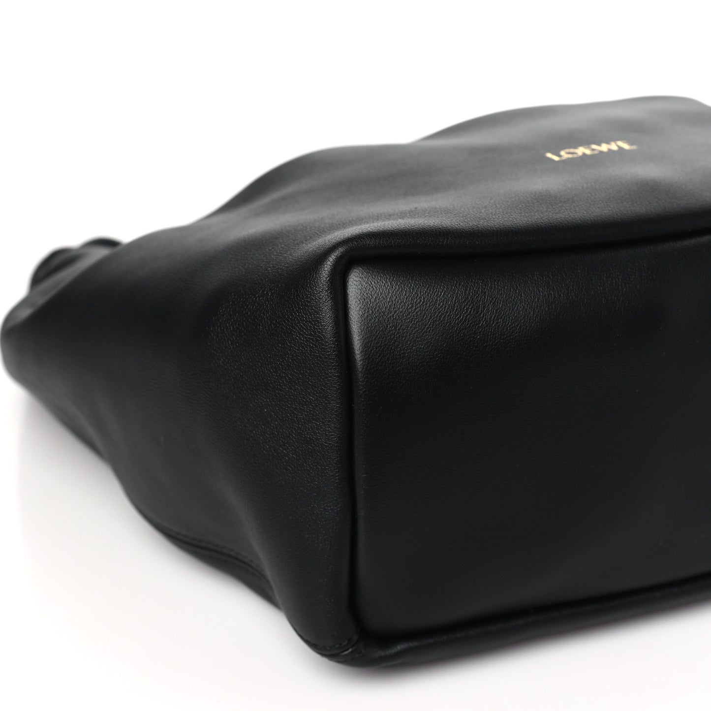 Nappa Small Squeeze Bag Black