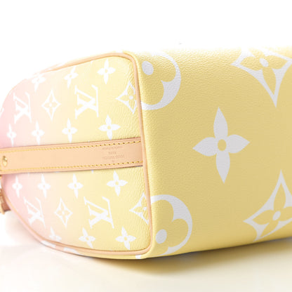 Louis Vuitton Monogram Giant By The Pool Speedy Bandouliere 25 Light Pink 9 of 11