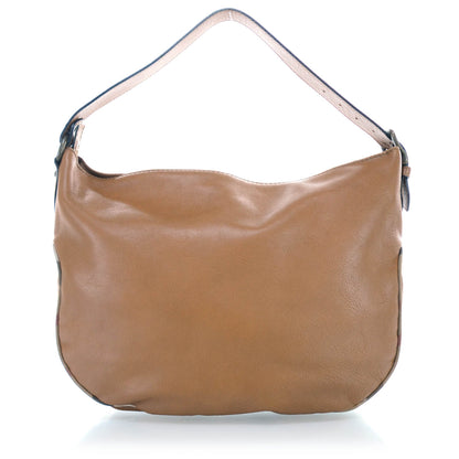 Burberry Leather Nova Check Trim Hobo 3 of 10
