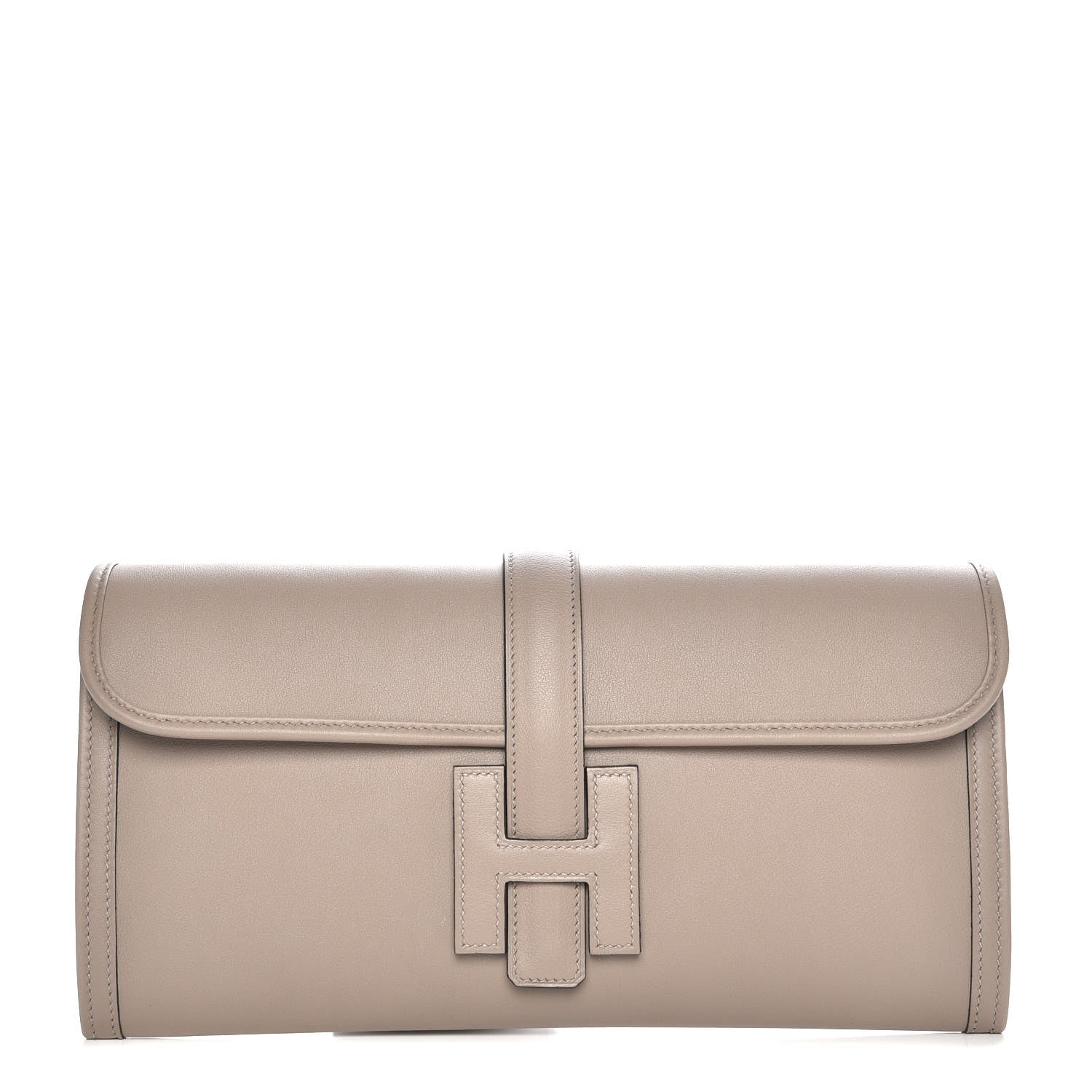 Hermes Swift Jige Elan 29 Clutch Gris Asphalte 1 of 7