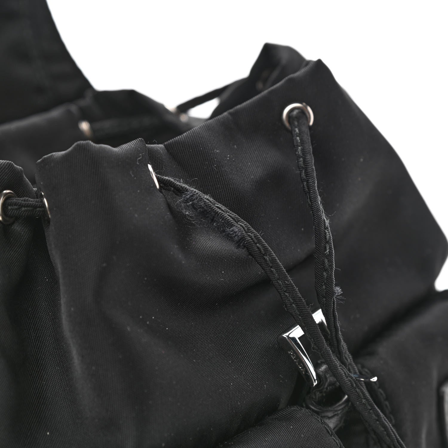 Prada Nylon Vela Mini Crossbody Backpack Black 10 of 13