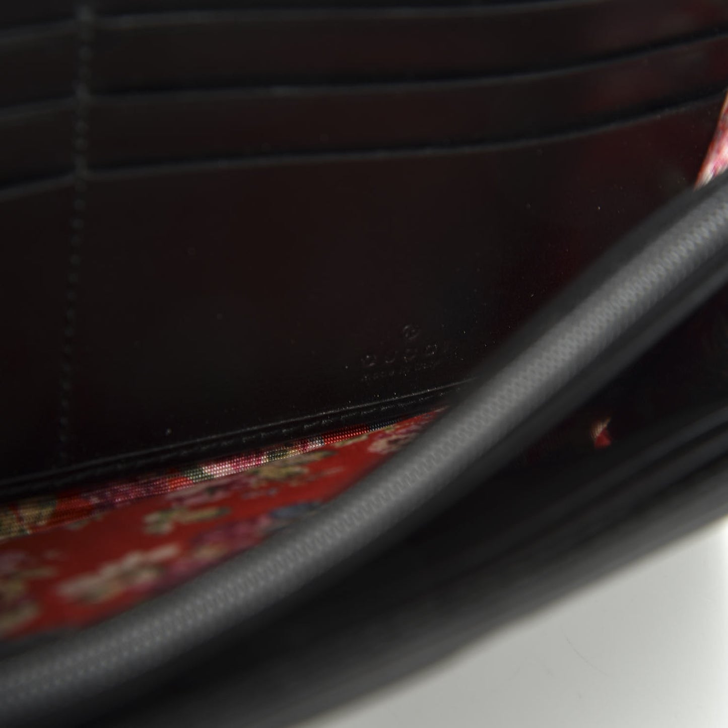 Calfskin Web Trapuntata GG Continental Wallet Black