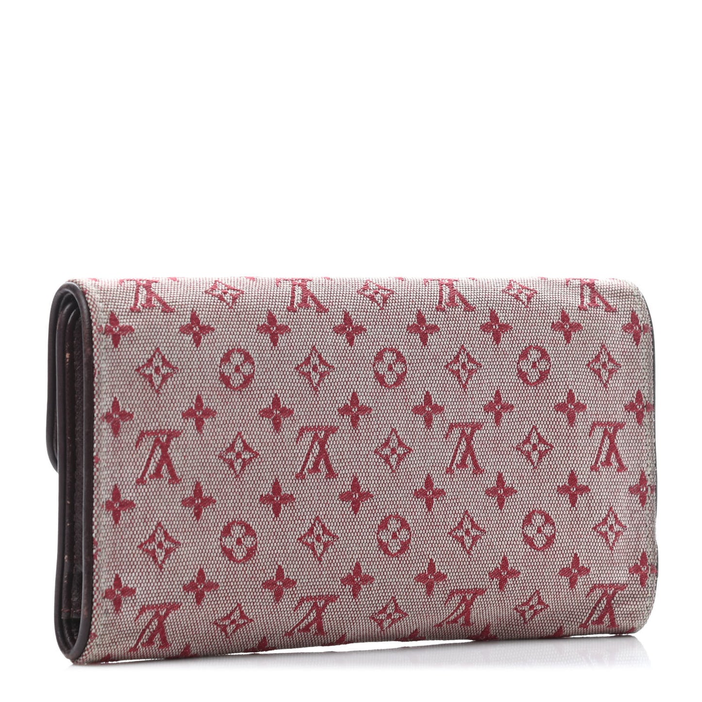 Mini Monogram Porte Tresor International Wallet Cherry