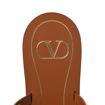 Valentino Garavani Calfskin Rockstud Flair Flat Thong Sandals 36 Selleria 7 of 8