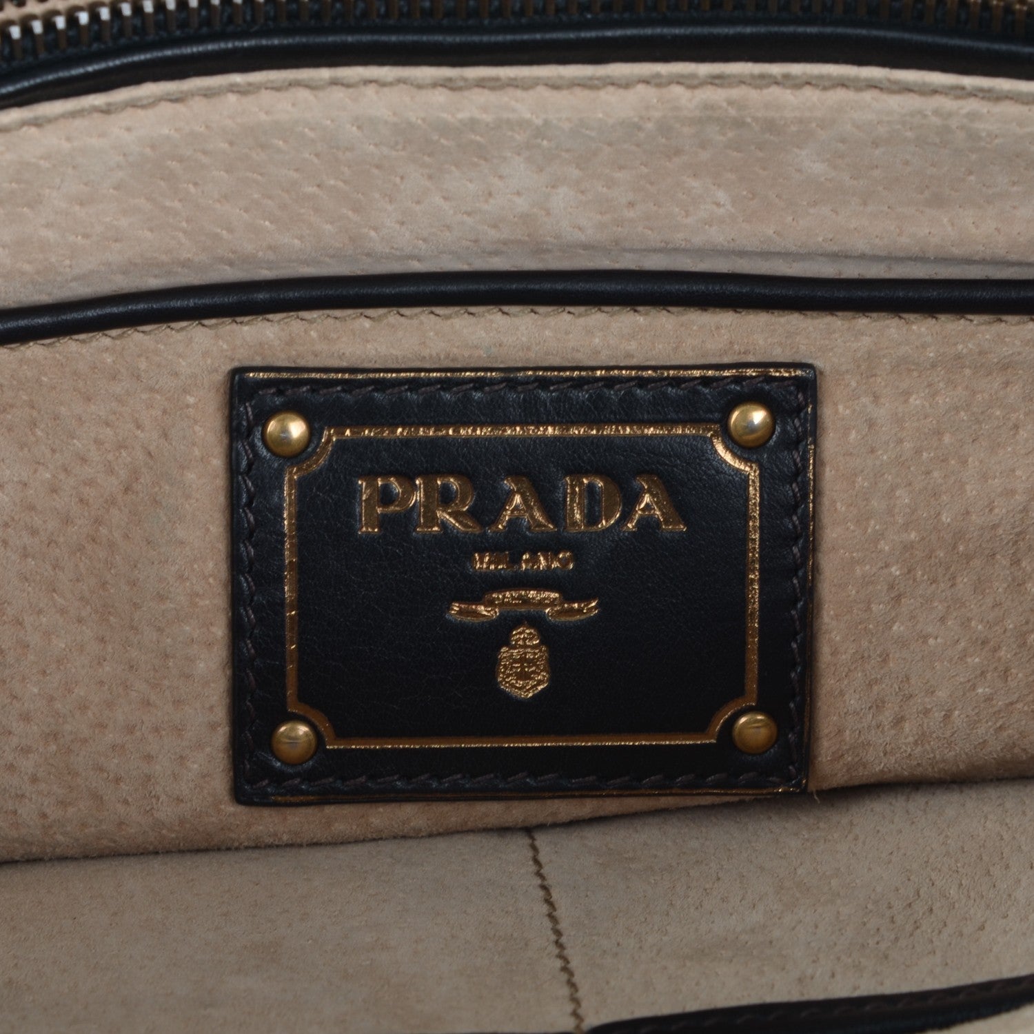 Prada Soft Calf Saddle Bag Nero Black 6 of 8