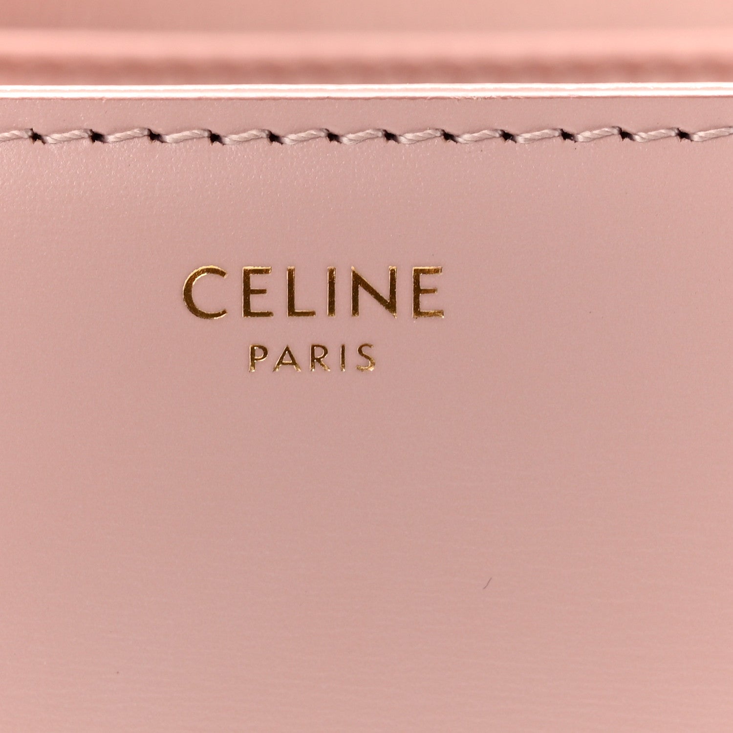Celine Shiny Calfskin Teen Triomphe Vintage Pink 6 of 10