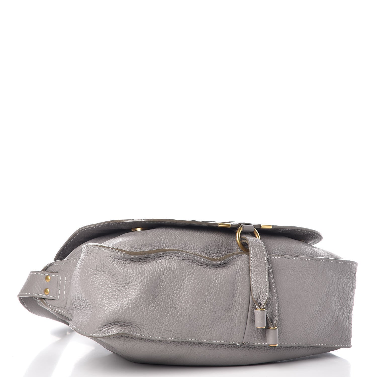 Chloe Calfskin Medium Marcie Top Handle Bag Cashmere Grey 4 of 19