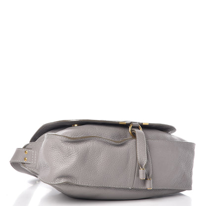 Chloe Calfskin Medium Marcie Top Handle Bag Cashmere Grey 4 of 19