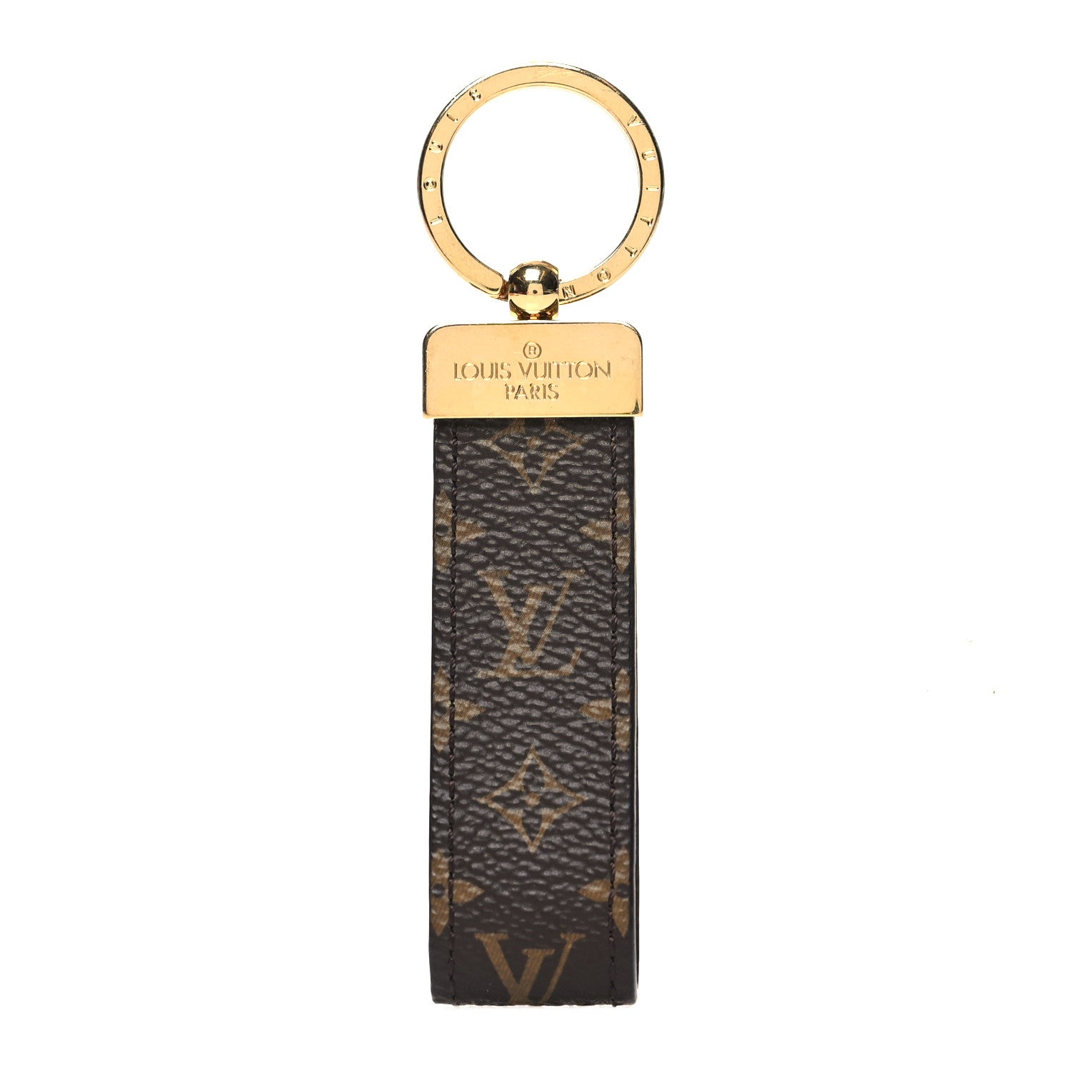 Louis Vuitton Monogram Dragonne Key Holder 1 of 4
