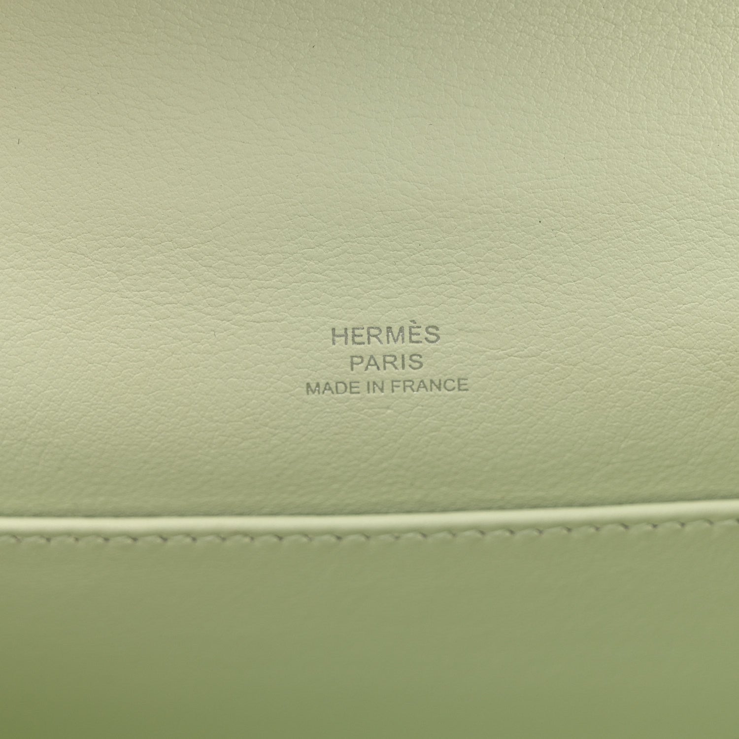 Hermes Swift Kelly Pochette Clutch  Vert Fizz 6 of 15