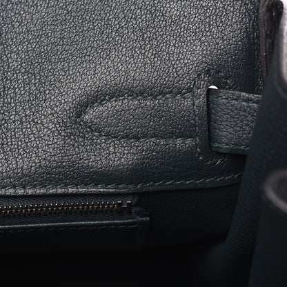 Hermes Togo Birkin 30 Vert Cypress 13 of 29