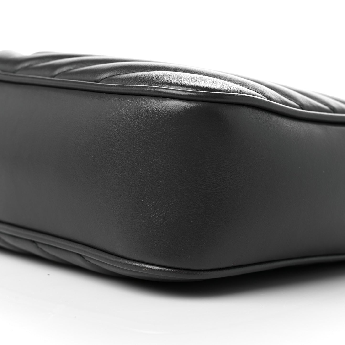 Calfskin Matelasse Monogram Lou Camera Bag Asphalt