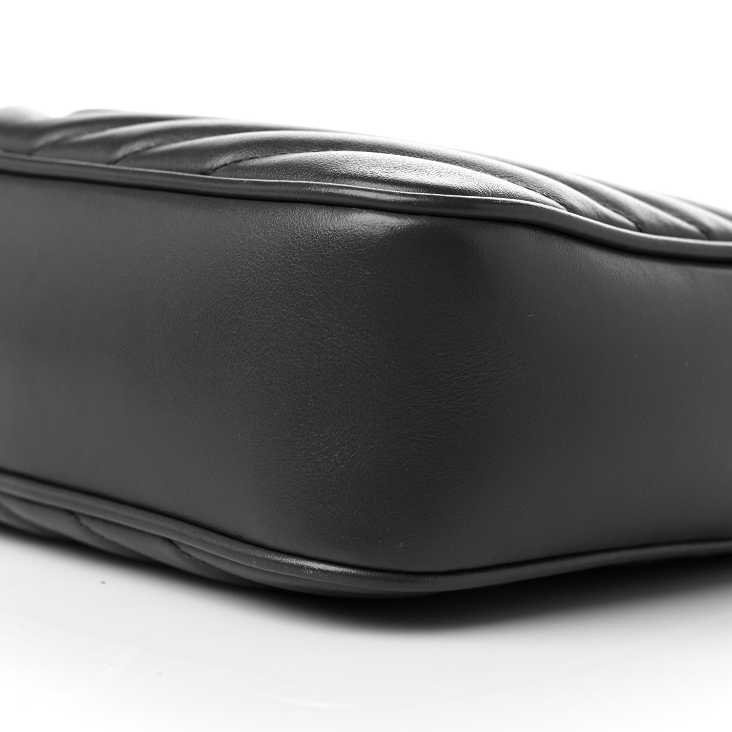 Saint Laurent Calfskin Matelasse Monogram Lou Camera Bag Asphalt 9 of 9