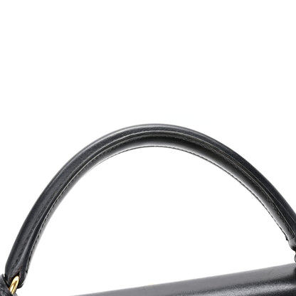 Hermes Box Kelly Retourne 32 Black 17 of 20
