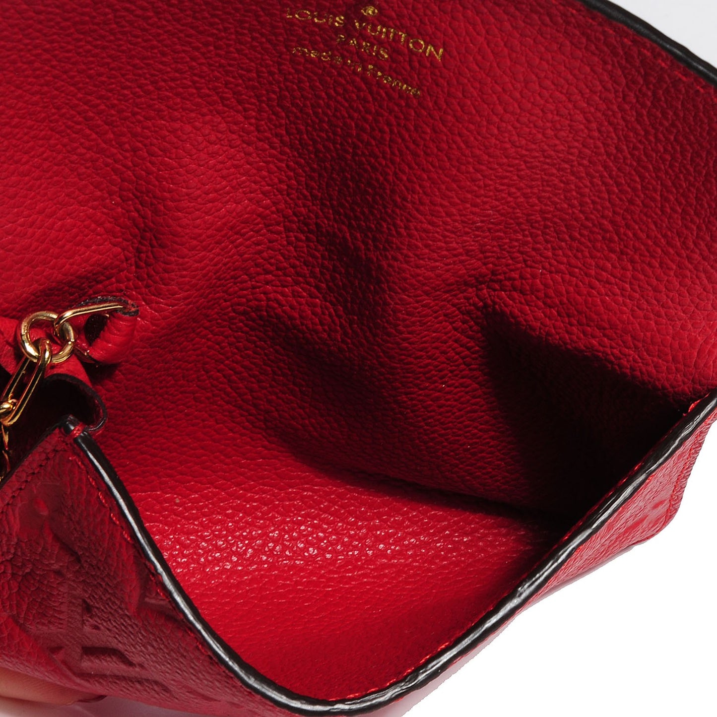 Empreinte Key Pouch Cherry