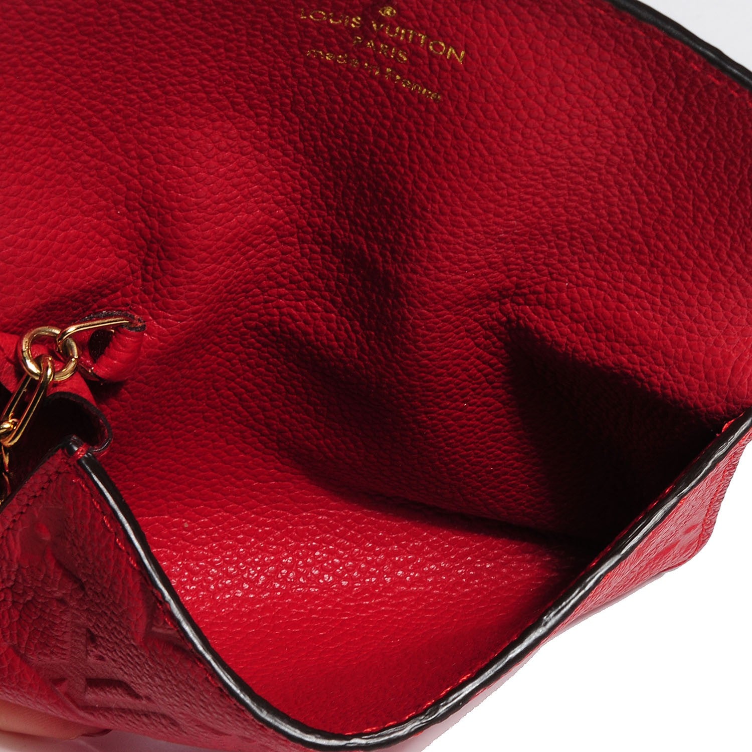 Louis Vuitton Empreinte Key Pouch Cherry 8 of 8