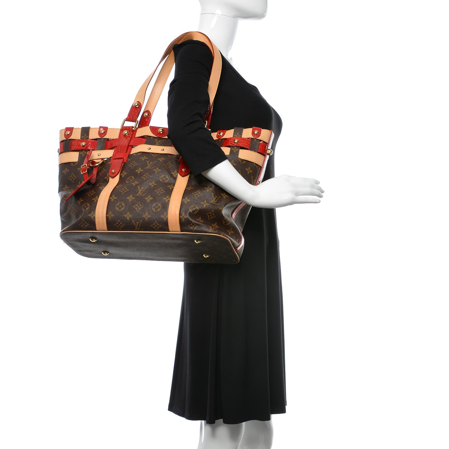 Louis Vuitton Monogram Salina MM Rubis 2 of 25