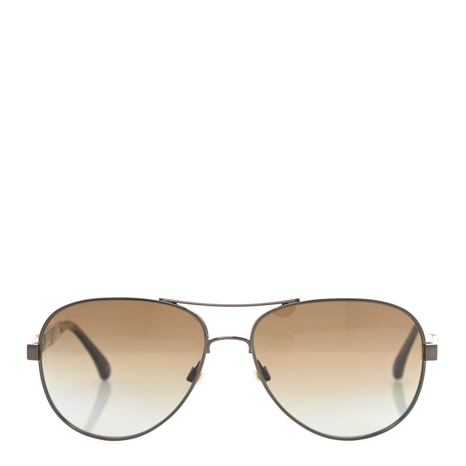 Chanel Metal Aviator Sunglasses 4179 Brown 2 of 9