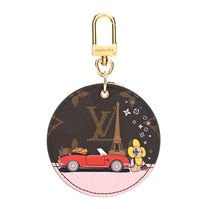 Louis Vuitton Monogram 2019 Christmas Animation Paris Bag Charm Key Ring 1 of 4