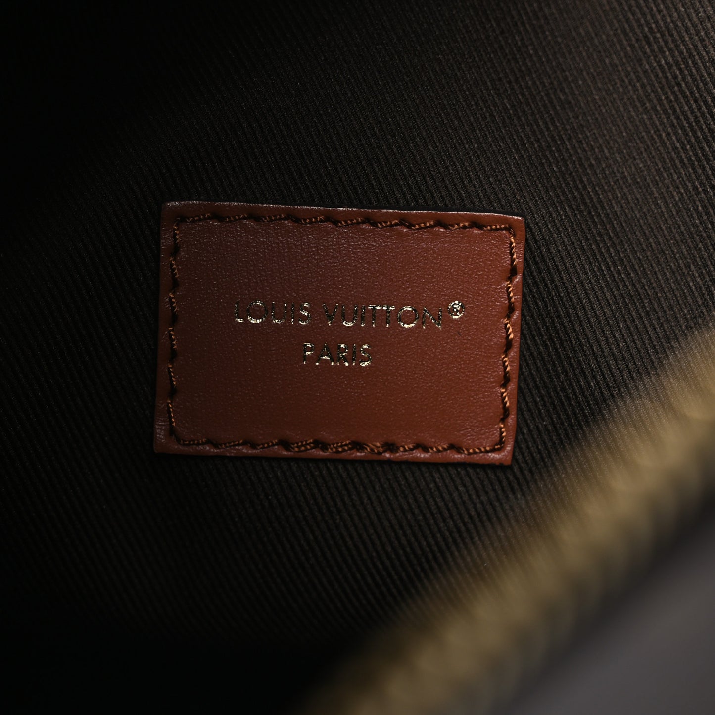 Reverse Monogram Loop Hobo