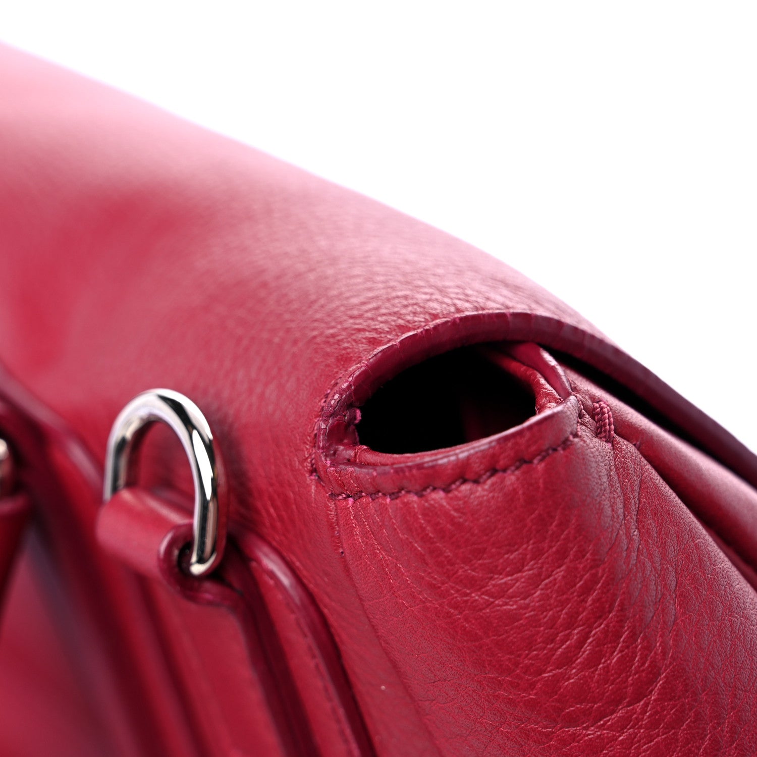Givenchy Waxy Grained Calfskin Medium Pandora Pure Flap Bag Red 16 of 16