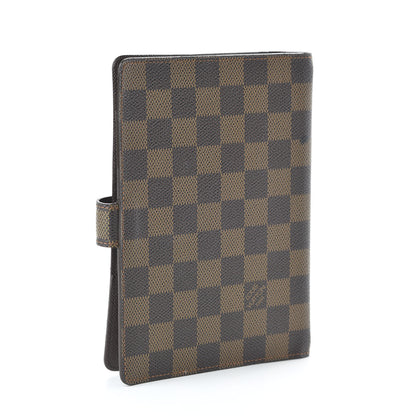 Louis Vuitton Damier Ebene Medium Ring Agenda Cover 3 of 9