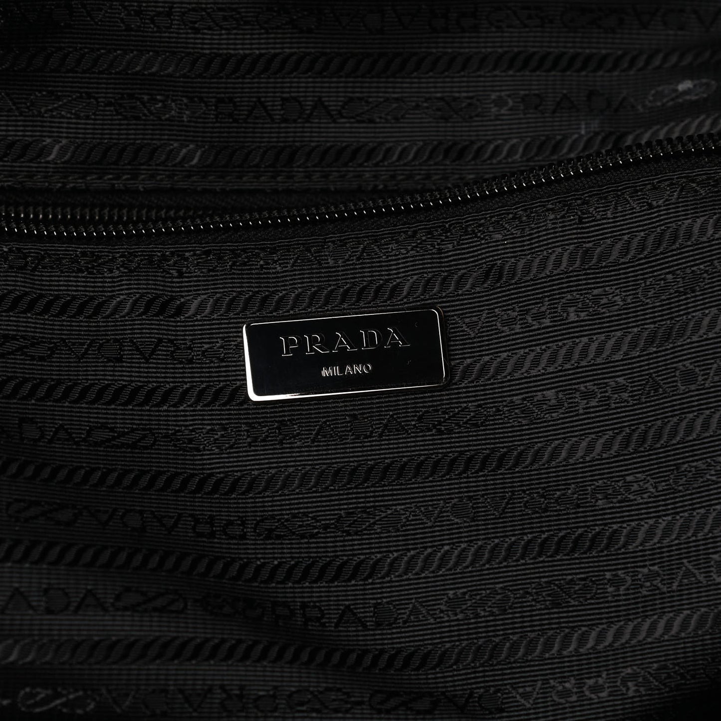Tessuto Nylon Saffiano Carry On Travel Bag Black