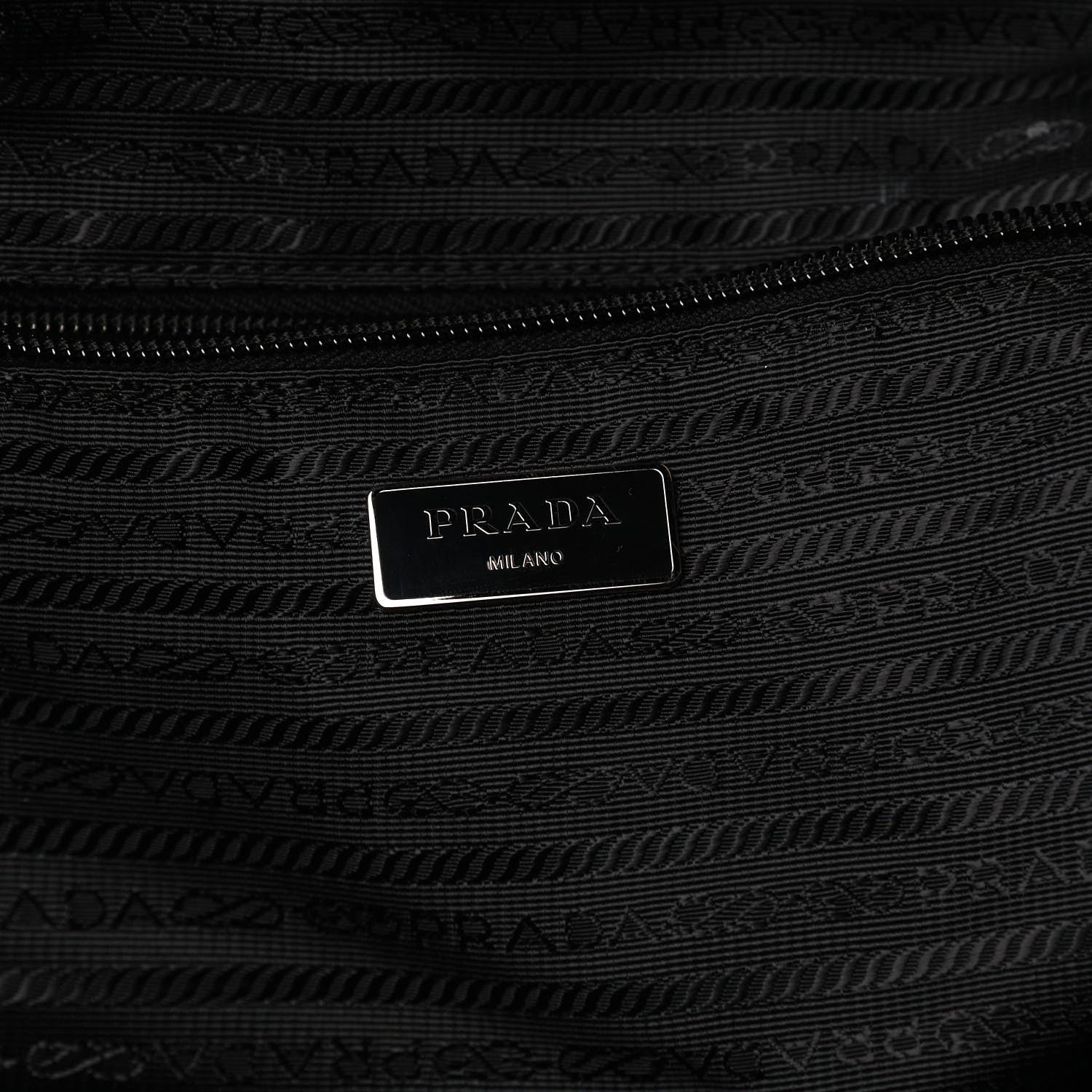 Prada Tessuto Nylon Saffiano Carry On Travel Bag Black 6 of 13