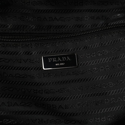 Prada Tessuto Nylon Saffiano Carry On Travel Bag Black 6 of 13